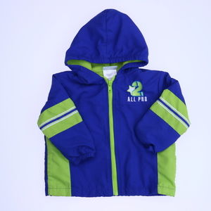 Al & Ray Boys Blue | Green Jacket size: 12 Months
